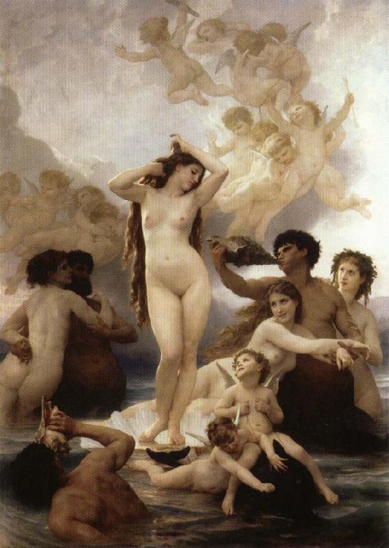 Adolphe William Bouguereau Birth of Venus oil painting picture